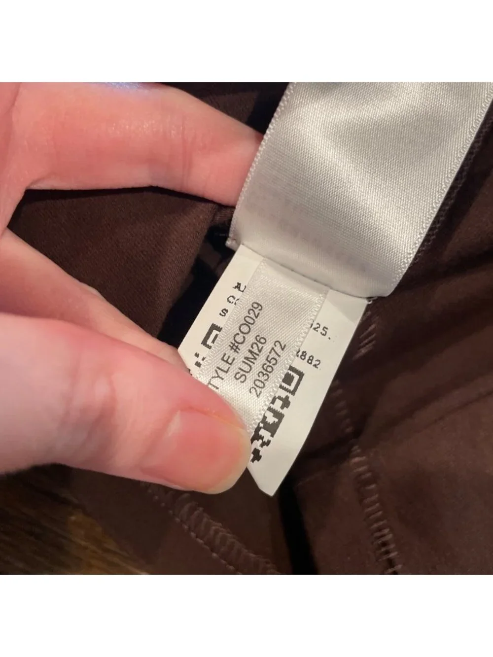 NWT J.Crew Tank Top Sz S Brown Stretch Cotton Shelf-Bra Slim Fitted Staple Basic